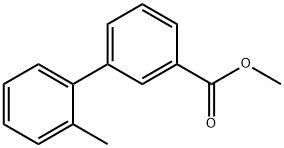 METHYL 2'-METHYL[1,1'-BIPHENYL]-3-CARBOXYLATE Struktur