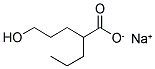 5-HYDROXYVALPROIC ACID SODIUM SALT Struktur