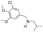 N-(3-CHLORO-4,5-DIMETHOXYBENZYL)-2-METHYLPROPAN-1-AMINE Struktur