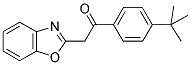 2-(1,3-BENZOXAZOL-2-YL)-1-(4-TERT-BUTYLPHENYL)ETHANONE Struktur