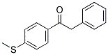 4'-METHYLTHIO-2-PHENYLACETOPHENONE Struktur