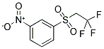 1-NITRO-3-(2,2,2-TRIFLUOROETHYLSULFONYL)BENZENE Struktur