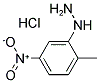 (2-METHYL-5-NITROPHENYL)HYDRAZINE HYDROCHLORIDE Struktur