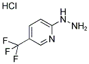 2-HYDRAZINO-5-(TRIFLUOROMETHYL)PYRIDINE HYDROCHLORIDE Struktur