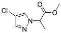 2-(4-CHLORO-PYRAZOL-1-YL)-PROPIONIC ACID METHYL ESTER Struktur