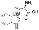 TRYPTOPHAN, D, [SIDE CHAIN 3-14C] Struktur