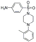 4-([4-(2-METHYLPHENYL)PIPERAZIN-1-YL]SULFONYL)ANILINE Struktur