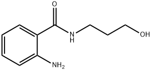 2-AMINO-N-(3-HYDROXYPROPYL)BENZAMIDE Struktur