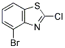 2-CHLORO-4-BROMOBENZOTHIAZOLE Struktur