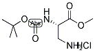 BOC-DAP-METHOXY HYDROCHLORIDE Struktur