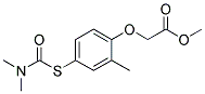 N,N-DIMETHYL-S-(4-METHOXYCARBONYLMETHYLENEOXY-3-METHYLPHENYL)-THIOCARBAMATE Struktur