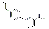 3-(4-N-PROPYLPHENYL)BENZOIC ACID Struktur