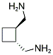 TRANS-1,2-BIS-(AMINOMETHYL)-CYCLOBUTANE Struktur