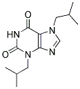 3,7-DIISOBUTYL-3,7-DIHYDRO-PURINE-2,6-DIONE Struktur