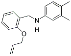 N-[2-(ALLYLOXY)BENZYL]-N-(3,4-DIMETHYLPHENYL)AMINE Struktur