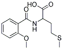 2-[(2-METHOXYBENZOYL)AMINO]-4-(METHYLTHIO)BUTANOIC ACID Struktur