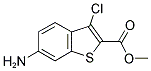 6-AMINO-3-CHLORO-BENZO[B]THIOPHENE-2-CARBOXYLIC ACID METHYL ESTER Struktur