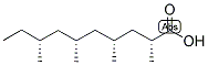 2(R),4(R),6(R),8(R)-TETRAMETHYLDECANOIC ACID Struktur