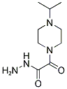 (4-ISO-PROPYL-PIPERAZIN-1-YL)-OXO-ACETIC ACID HYDRAZIDE Struktur