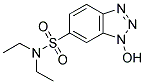 3-HYDROXY-3H-BENZOTRIAZOLE-5-SULFONIC ACID DIETHYLAMIDE Struktur