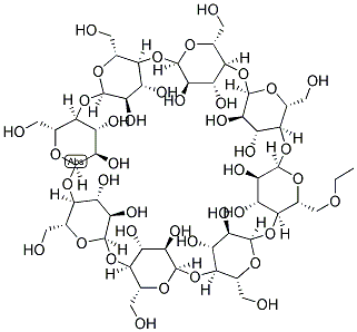 ETHYL GAMMA-CYCLODEXTRIN Struktur