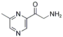 2-AMINO-1-(6-METHYL-PYRAZIN-2-YL)-ETHANONE Struktur