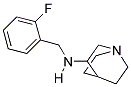 N-(2-FLUOROBENZYL)QUINUCLIDIN-3-AMINE Struktur