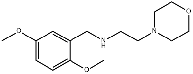 (2,5-DIMETHOXY-BENZYL)-(2-MORPHOLIN-4-YL-ETHYL)-AMINE Struktur