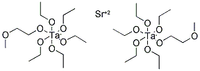 STRONTIUM BIS[TANTALUM(PENTAETHOXIDE) (2-METHOXYETHOXIDE)] Struktur