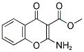 2-AMINO-4-OXO-4H-CHROMENE-3-CARBOXYLIC ACID METHYL ESTER Struktur