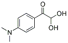 4-DIMETHYLAMINOPHENYLGLYOXAL HYDRATE Struktur