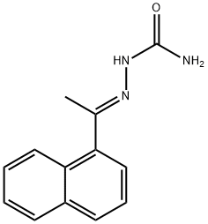 (1E)-1-(1-NAPHTHYL)ETHAN-1-ONE SEMICARBAZONE Struktur