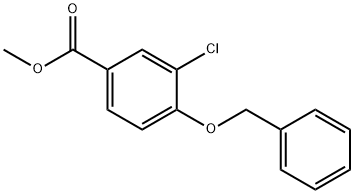 4-BENZYLOXY-3-CHLORO-BENZOIC ACID METHYL ESTER