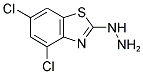 4,6-DICHLORO-2-HYDRAZINO-1,3-BENZOTHIAZOLE Struktur