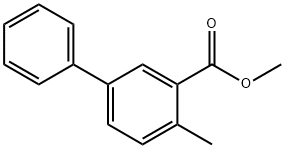 METHYL 4'-METHYL[1,1'-BIPHENYL]-3-CARBOXYLATE Struktur