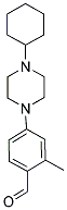 4-(4-CYCLOHEXYLPIPERAZIN-1-YL)-2-METHYLBENZALDEHYDE Struktur