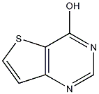 THIENO[2,3-D]PYRIMIDINE-4-THIOL Struktur