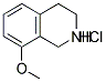 8-METHOXY-1,2,3,4-TETRAHYDROISOQUINOLINE HCL Struktur