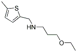 (3-ETHOXY-PROPYL)-(5-METHYL-THIOPHEN-2-YLMETHYL)-AMINE Struktur