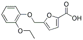 5-(2-ETHOXY-PHENOXYMETHYL)-FURAN-2-CARBOXYLIC ACID Struktur