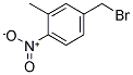 3-METHYL-4-NITROBENZYL BROMIDE Struktur