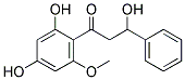 1-(2,4-DIHYDROXY-6-METHOXY-PHENYL)-3-HYDROXY-3-PHENYL-PROPAN-1-ONE Struktur