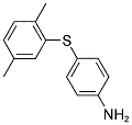 4-[(2,5-DIMETHYLPHENYL)THIO]ANILINE Struktur