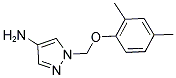 1-(2,4-DIMETHYL-PHENOXYMETHYL)-1H-PYRAZOL-4-YLAMINE Struktur