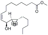 METHYL 12(S),13(S)-EPOXY-11(S)-HYDROXY-9(Z)-OCTADECENOATE Struktur