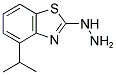 2-HYDRAZINO-4-ISOPROPYL-1,3-BENZOTHIAZOLE Struktur