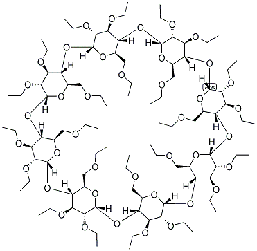 OCTAKIS-(2,3,6-TRI-O-ETHYL)-GAMMA-CYCLODEXTRIN Struktur