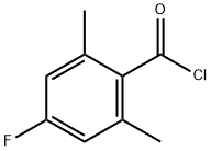 2,6-DIMETHYL-4-FLUOROBENZOYL CHLORIDE Struktur