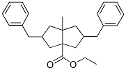 2,5-DIBENZYL-6A-METHYL-HEXAHYDRO-PENTALENE-3A-CARBOXYLIC ACID ETHYL ESTER Struktur