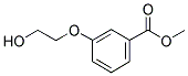 3-(2-HYDROXY-ETHOXY)-BENZOIC ACID METHYL ESTER Struktur